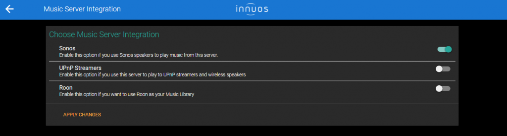 Connecting to a SONOS System (innuOS 1.x) – Innuos – High-Fidelity Digital Music Servers Streamers