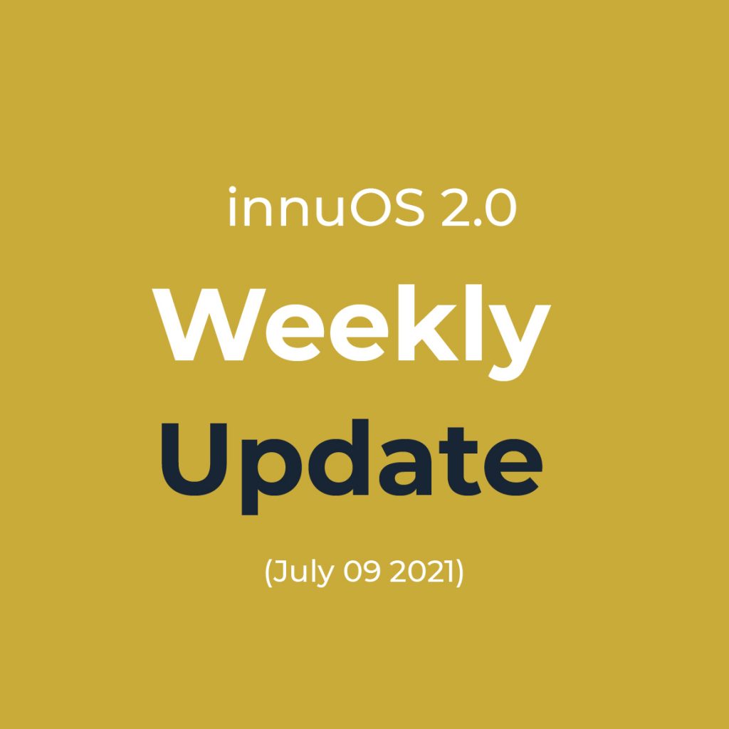 Weekly Update 9th July