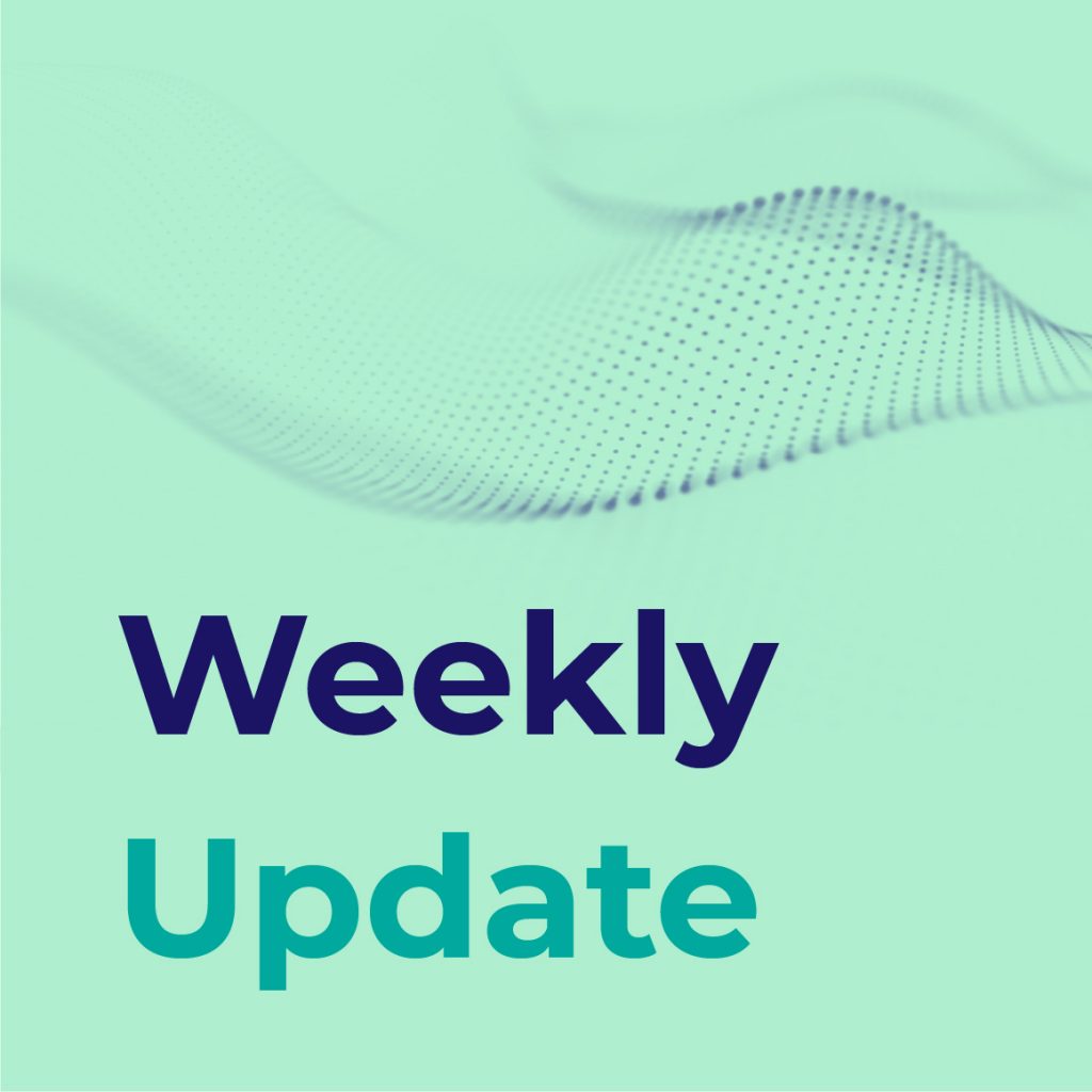 Weekly Update 15th Sep 2021