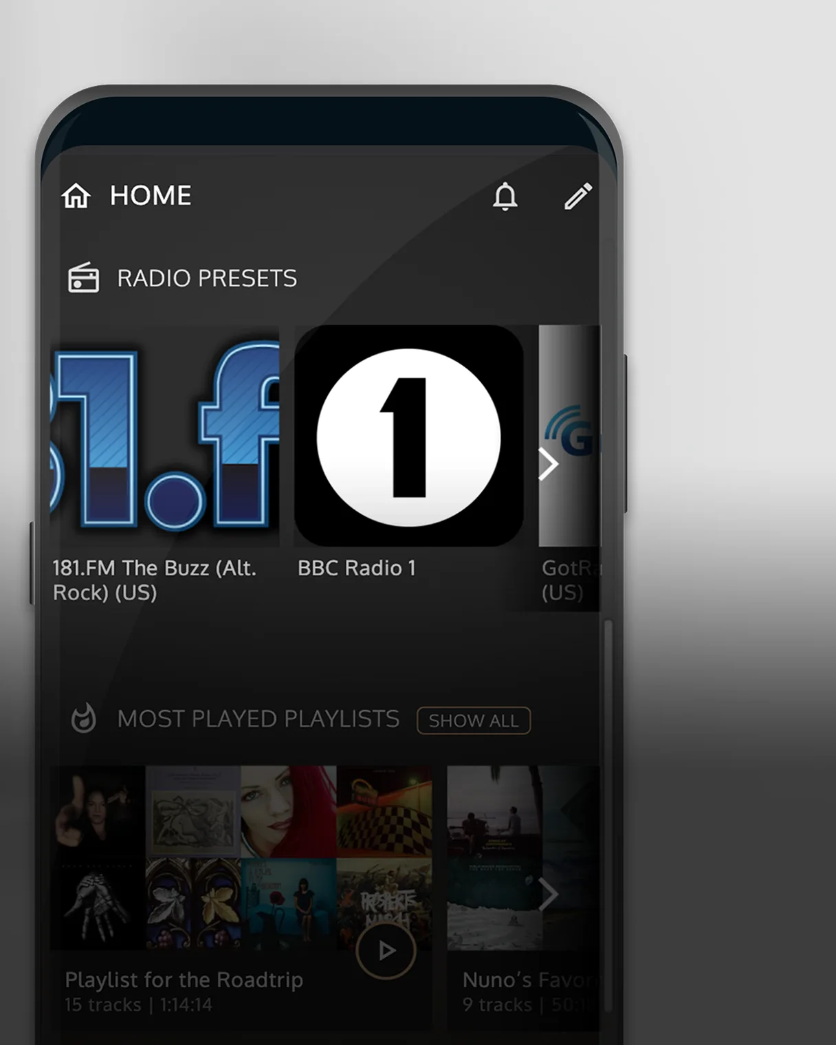 Seamless across local, streaming and internet radio